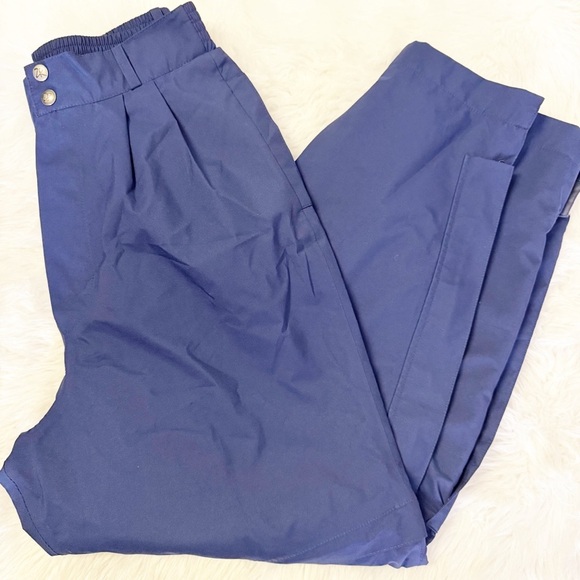Zero Restriction Gore-Tex Ladies Golf Pants Navy Blue Waterproof Medium - Picture 1 of 7